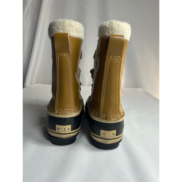Sorel Yoot Pac Winter Waterproof Duck Boots Womens Size 6  brown snow boots ￼￼ - Picture 6 of 7